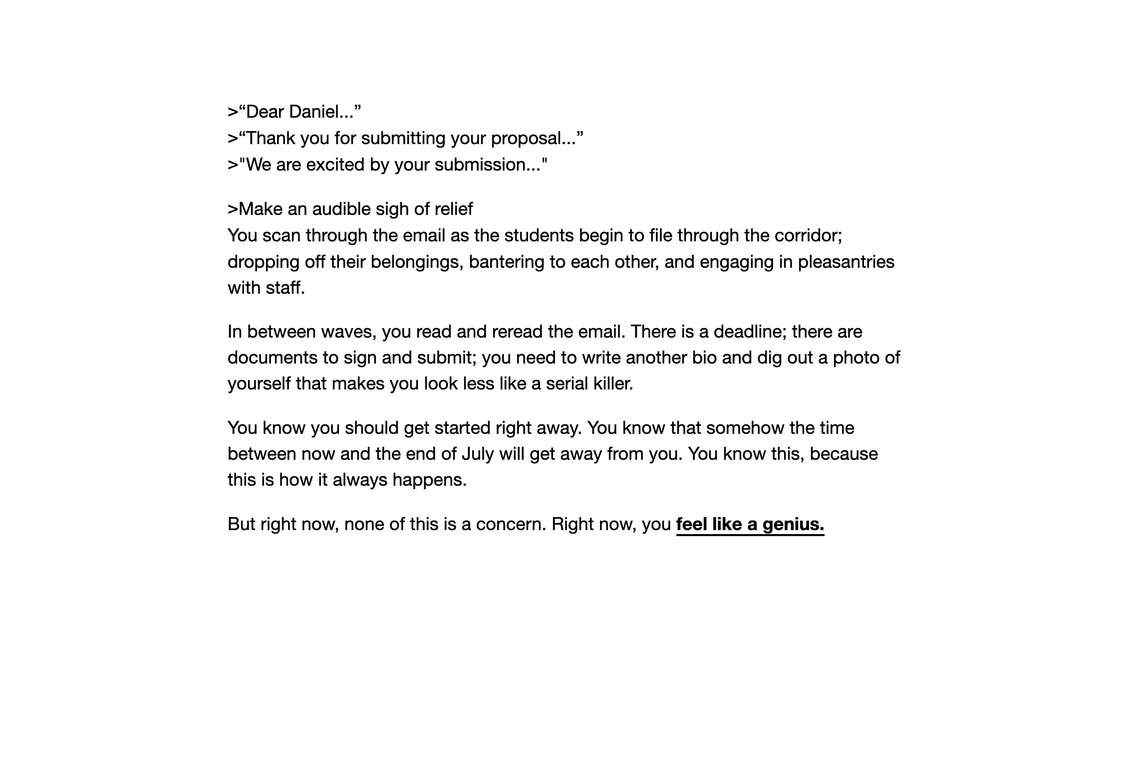 A screenshot from Daniel Green's Artworld Gaiden 1.